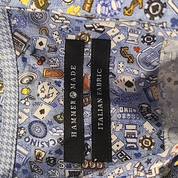 Hammer Made Las Vegas Themed Button Down​ - Picture 2 of 11